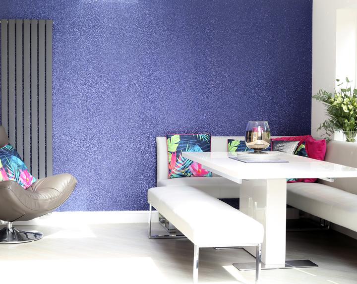 Arthouse Sequin Sparkle - Navy - Image 3