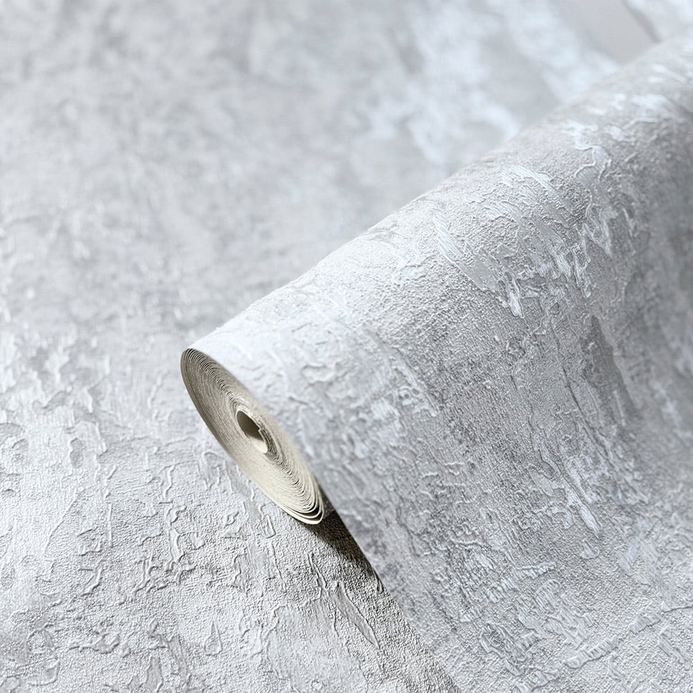 Muriva Piero Texture Washable Wallpaper - Grey - Image 2